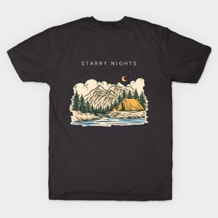 Starry Nights Camping T-Shirt